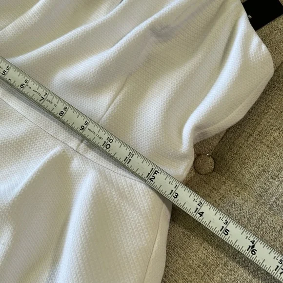 LULUS WHERE ARE YOU WHITE STRAPLESS ROMPER SIZE S - Picture 6 of 16